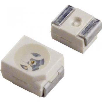 LED Rosso SMD PLCC2 12.55 mcd 120° 2 mA 1.8 V OSRAM