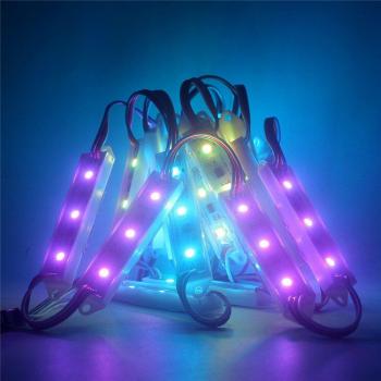 Módulo Pixel LED RGB 20 piezas DC12V WS2811 SMD 5050 impermeable