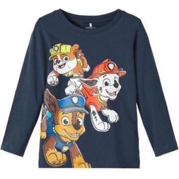 Paw Patrol Langarmshirt in Dunkelsaphir