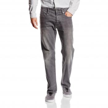 Men's G-Star 3301 Grey Relaxed Jeans (Waist 32, Length 34)