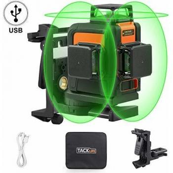 Livella Laser 3 × 360° con Base Magnetica SC‑L08