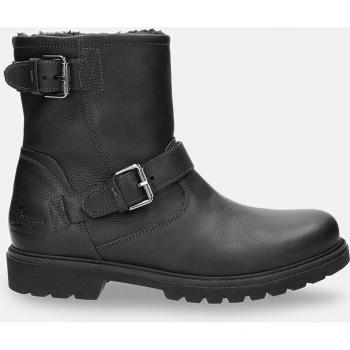 Chaussures Panama Jack Faust en cuir noir