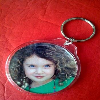 Round Key Fob, 40 mm, 25 Units