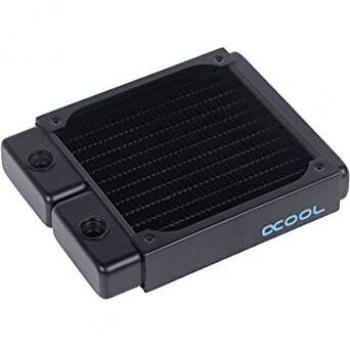 Alphacool ST30 Full Copper Radiator, 120mm, Single Fan, Alphacool NexXxoS V2, Black
