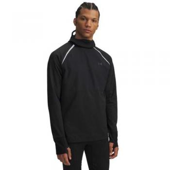 Camiseta de Running Negro Velociti Pro ColdWeather UA