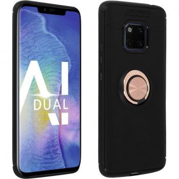 Avizar Silicone Gel Case con anello magnetico per Huawei Mate 20 Pro