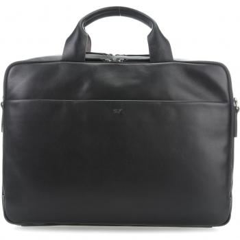 Büffel Livorno L Braun Aktentasche, Leder, 40 cm Laptopfach
