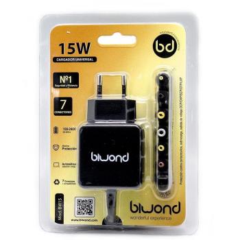 Carregador Automático 15W Ultrabook 7 Conectores Biwond
