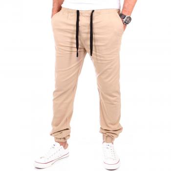 Reslad Chino Jogger Herren-Hose RS-2055 Beige W36