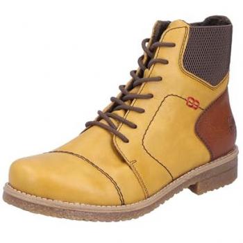 RIEKER Stiefeletten 7352268 – Elastischer Einsatz, Braun