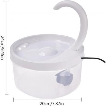 Fontaine de boisson silencieuse « Purifleur Coton + Auto‑Drainage »