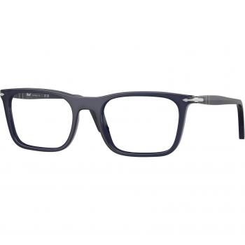 Persol PO3358V 1217 Men’s 54 mm Transparent Blue Glasses (Frame Only)