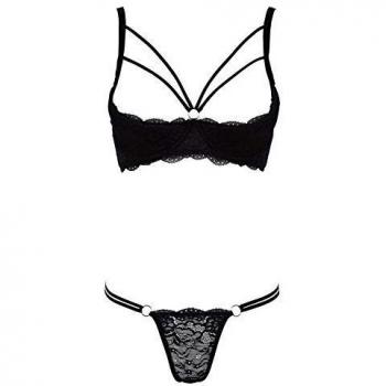 Tenue de lingerie semi-structurée avec string intégré