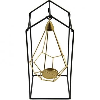 Weihnachtsdeko: Metallischer Candelabro für stimmungsvolles Licht