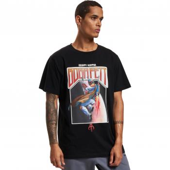 Maglietta Boba Fett Retro Nero 100% Cotone M (Mc Clothes)