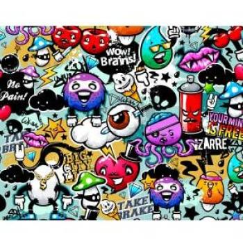 Origin Murals Monster Graffiti Wall Art