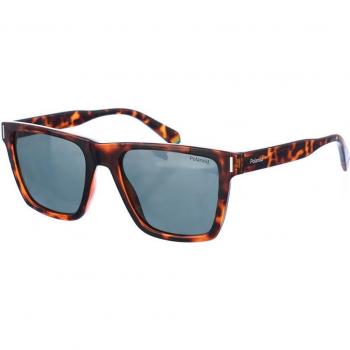 Polaroid Occhiali da sole per uomo PLD 6176/S, colore Brown Havana con lenti polarizzate verdi, taglia unica