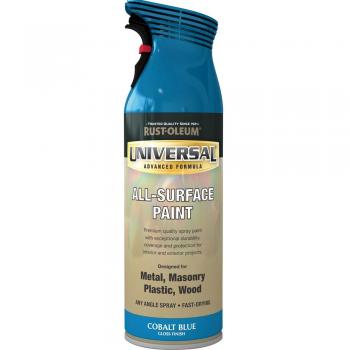 Rust-Oleum All-Surface Spray Paint in Cobalt Blue Gloss (400ml)