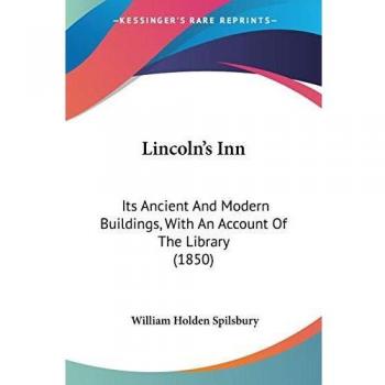 Spilsbury, William Holden: Lincoln's Inn