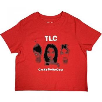 Small Red CrazySexyCool Crop Top by TLC