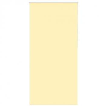 Rideau occultant jaune large 95,7 cm