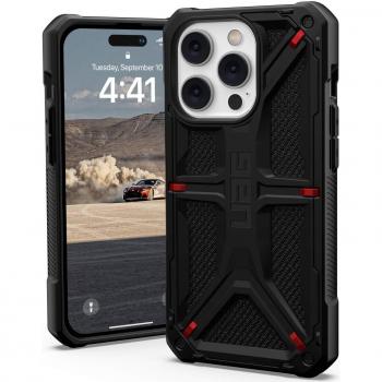 Éco‑Kevlar Noir Casque iPhone 14 Pro – UAG