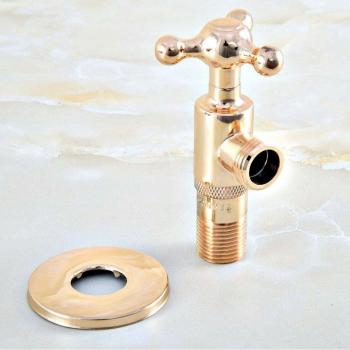 Válvula de grifo de baño triangular de latón 1/2x1/2 KD1439