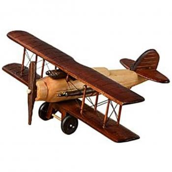 Souvenir de Avión de Madera Vintage