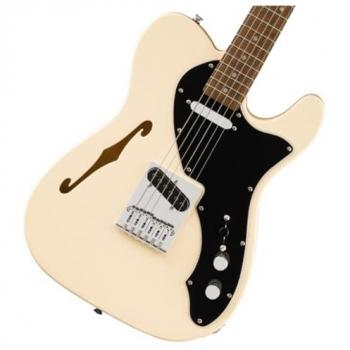 Guitare Électrique Squier Affinity Telecaster Thinline Blanche Olympique