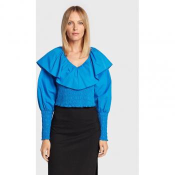 Gestuz Bluse 10906508 – Slim Fit, Farbe Blau