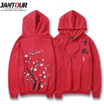 Blusa de Invierno con Motivo Plum Blossom