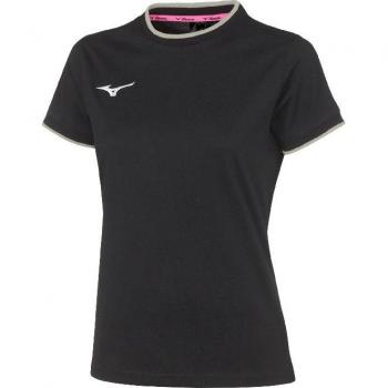 Mizuno Damen T-Shirt Team Schwarz L