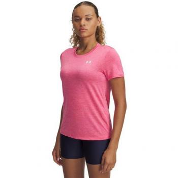Under Armour Baby Pink Tech Twist Crew Neck T-Shirt (Einzelstück)