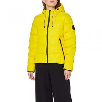 Superdry Spirit Puffer Jacket, Giallo (Bright Yellow F01)