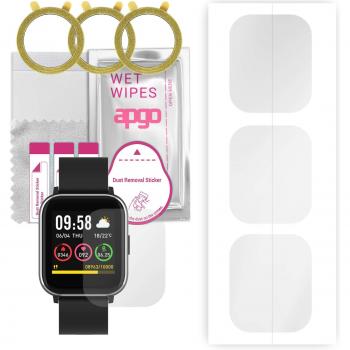 Protector Hydrogel 3x Aiwa SW-100, Fácil Instalación con Capa de Posicionamiento