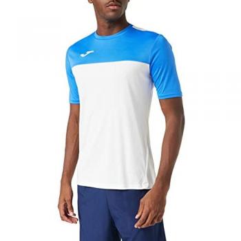 Joma Herren Winner Shirt, Weiß-königsblau, M EU