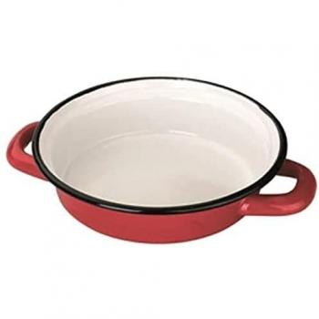 Ibili 912218 18‑inch Enameled Steel Egg Bowl