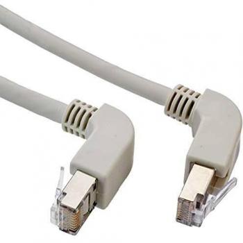 Delock RJ45 Netzwerkkabel Cat.5e SF/UTP 1 m gewinkelt