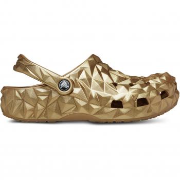 Goldfarbene Crocs Clogs Cls Metallic 210002