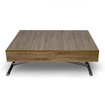 Table basse modulable chêne clair