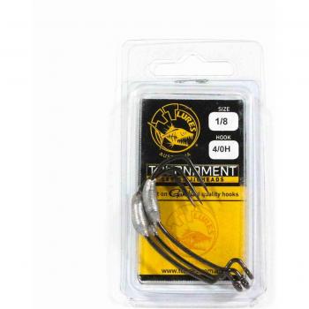 Hook Head Hunter XT 7328 – 1/8 oz, 4/0H (pachetto di 3)