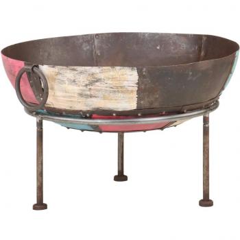 Support de Foyer Artisanale en Fer – Ø 60 cm