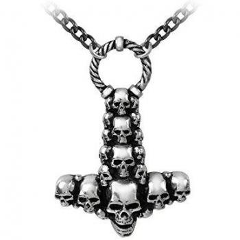 Obsidian Grim Skullforge Necklace