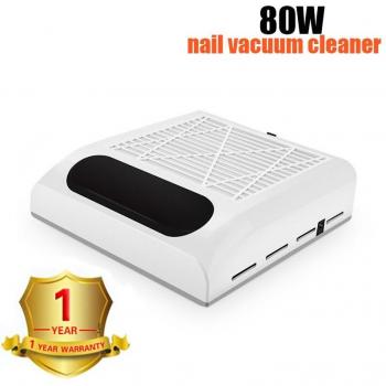 Nail Dust Collector with UV Lamp and 30s Quick Drying