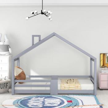 Mueble Infantil OKWISH con Barandillas y Somier