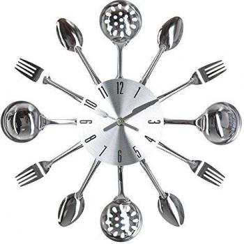 Pendule Moderne Ustensiles Ø38cm