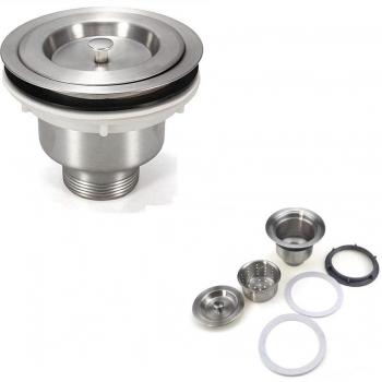 Copertura Piletta di Scarico per Lavello 10076 Acciaio Inox
