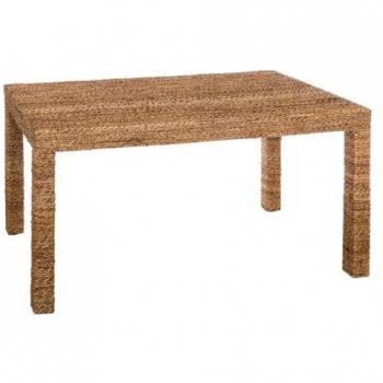 Mesa de Comedor Fibra Natural Bigbuy Garden 150 x 80 x 75 cm