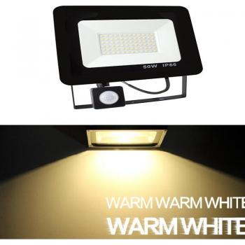 PIR Bewegungsmelder LED Flutlicht 50W