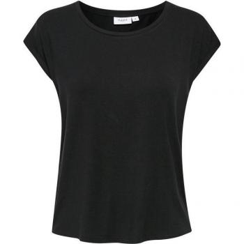 Basic Lyocell Rundhalsshirt „Saint Tropez“
